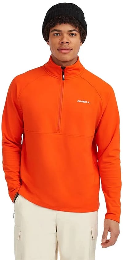 O´neill Fwc Cruz Fleece Met Halve Rits Oranje XL Man