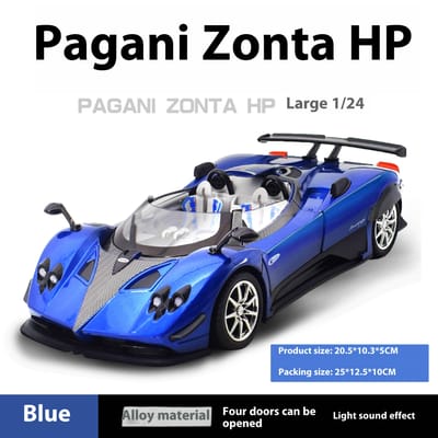 1:24 Pagani Zonda Hp Barchetta Beperkte Cabrioverie Superauto Legering Metaal Diecast Auto Model Onafhankelijk Doe-het-zelf Ontwerp Cadeaus