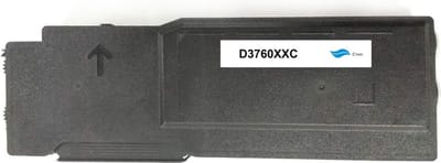 Dell 593-11122 - Toner Cyaan - 9000 pagina's - Huismerk Compatible - Geschikt voor Dell Color Laser C3760dn Dell Color Laser C3760dnf Dell Color Laser C3760n Dell Color Laser C3765dnf MFP - D3760XXC alternatief - Dell toner