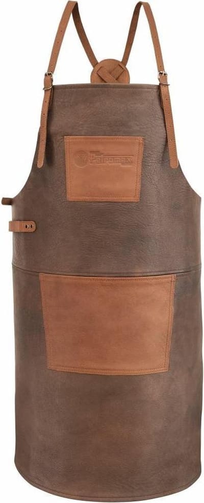 Petromax Rundlederen Schort - Cross Straps