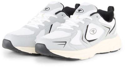 Tom Tailor - Sneaker met plateauzool - Maat 36 - white grey