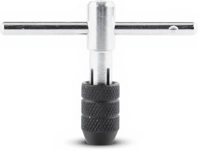 Hand Tap Holder met 4 Stuks Rechthoekige Fluit Tappen M3/M4/M5/M6 voor Handmatig Tappen en Boren