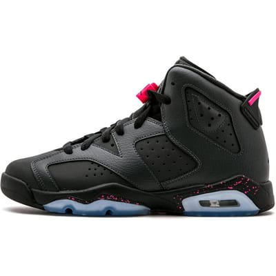 Jordan 6 Retro Hyper Pink GS 543390-008 38 black