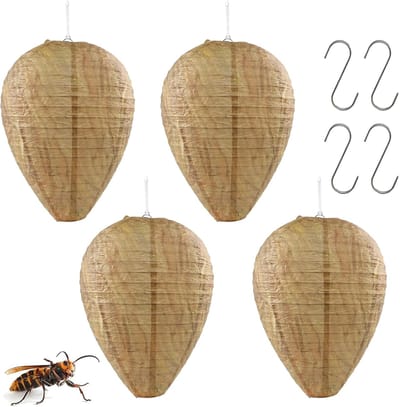 Hoornaar Val - Hoornaarval Aziatische - Waspennest Lure - Vochtbestendig Materiaal - Natuurlijke Bait - Herbruikbaar - Voor Tuin en Huis