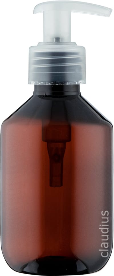Lege Plastic Fles 250 ml PET Amber bruin - met transparante pomp - set van 10 stuks - Navulbaar - Leeg