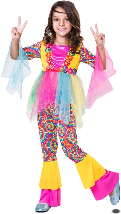 Kostuums voor Kinderen My Other Me Girl Hippie