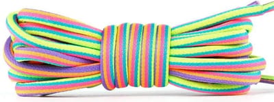 Beste Veters - Veters geweven - Schoenveters - Regenboog veters - Veters 120 cm - Rainbow - Pride - LGBTQ+ - Rond - Multikleur. - Wandelschoenen - Zomer - Carnaval-Black Friday-Amsterdam-XXX