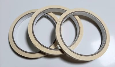 3x Dubbelzijdige tape - 3 rollen dubbelzijdig klevend - 2-zijdig - tissuetape - 8m x 1cm