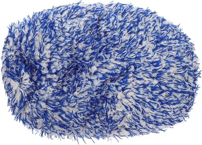 Autowasborstelhoes - Reinigingshoes Mop - Auto Reinigen - Zachte Microvezel - 28x28x3 cm - Blauw