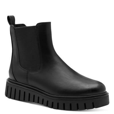 Marco Tozzi Dames Chelseaboot 2-25472-45 001 F-breedte Maat: 38 EU