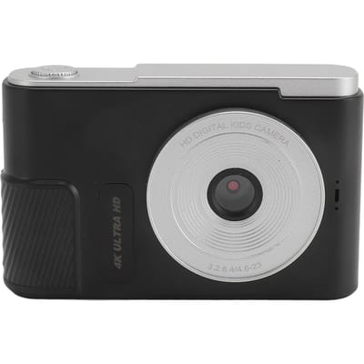 Digitale Camera 48MP 4K 16x Digitale Zoom 2.4 Inch Scherm Draagbare Compactcamera voor Kinderen Studenten zwart