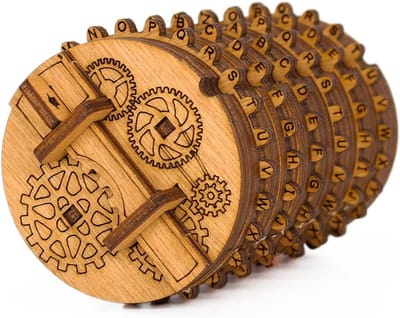 Houten Kluis Puzzel - Cryptex Denkspel - Geheimen Opslaan - Zonder Lijm Te Monteren