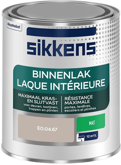 Sikkens - Binnenlak Mat - E0.04.67 - Mengverf - 750 Ml