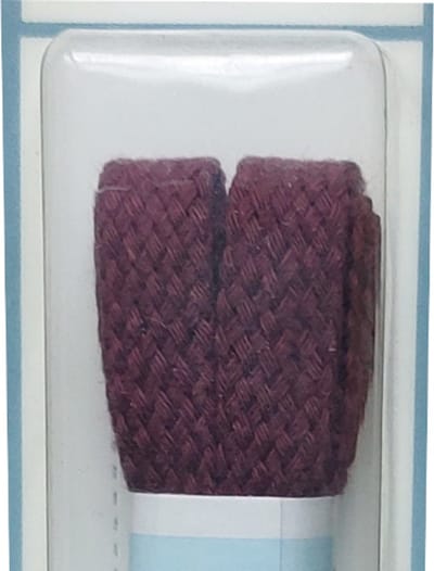 Cordial Veter - Bordeaux - Plat - Lengte 90 cm - Breedte 8 mm - Schoenveter