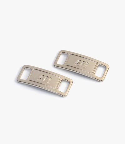 Go Go Gadget - Sneaker tags - Schoenveters - 1 set van 2 stuks - Metaal - Zilver