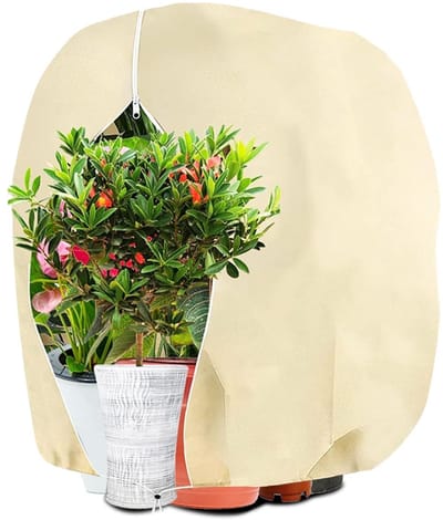 Dailygoods- Winterbeschermingszak - Vorstbescherming - Plantenhoes - Ademend - Scheurvast - 140 x 200 cm - Herbruikbaar