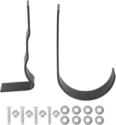 Brievenbus slot - Handgreep set - Post veilig houden - Stevige ijzeren constructie - 7.98 x 3.99 cm - Zwart