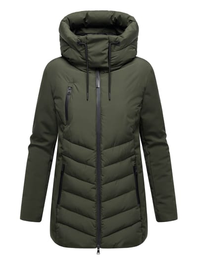 Marikoo dames winterjas Tivaa XVI met softshell & afneembare capuchon