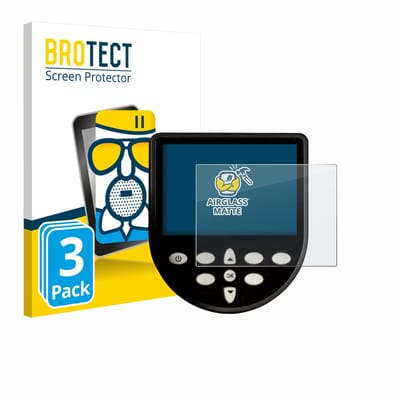 BROTECT - Screenprotector voor WaterRower Series 4 Monitor - Folie Beschermfolie Beschermglas matte 3 Stuks