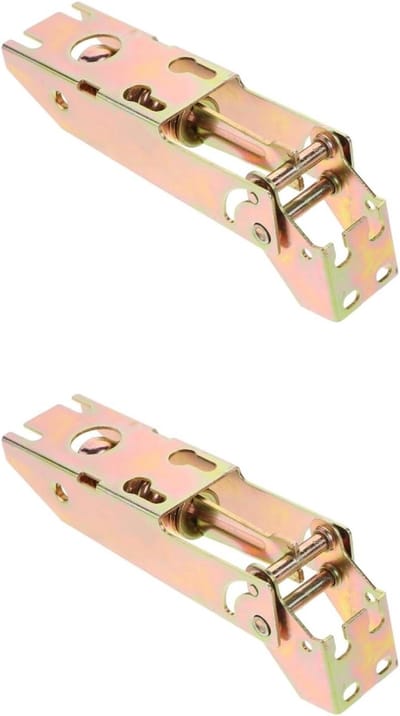 2 Stuks Deurhengsels voor Vriezer met Veermechanisme - Accessoires voor Koelkast en Vriezer, Duurzaam en Betrouwbaar