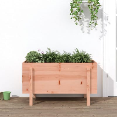 vidaXL - Plantenbak - verhoogd - 101x50x57 - cm - massief - douglashout