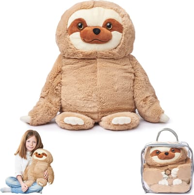 Verzwaringsknuffel 2,3 KG - Weighted Stuffed Animal - Verzwaringsknuffel Volwassenen - Verzwarings Knuffel - Antistress Knuffel - Verzwaringsknuffel Kind Therapeutisch Speelgoed, Machinewasbaar - Ideaal voor Stressverlichting en Focus