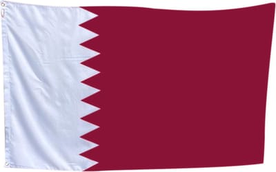 New Age Devi - Vlag van Qatar - 90 x 150 cm