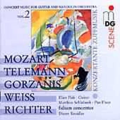Eliot Fisk, Matthias Schlubeck, Fidium Concertus, Dieter Kreidler - Concert Music For Guitar And Mandolin Orchestra Vol. 2 (CD)