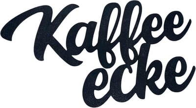 Famanu – Coffee bar wanddecoratie – Koffiebord keuken – Kunststof – Groot formaat