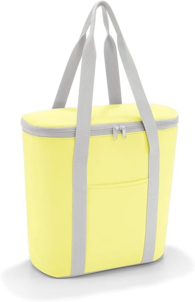 Koeltas Thermoshopper voor Winkelen en Picknick met Waterafstotend Materiaal - Citroen Ice