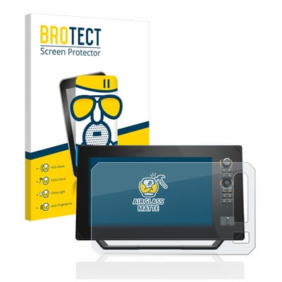 BROTECT - Screenprotector voor Humminbird Apex 13 MEGA SI+ - Folie Beschermfolie Beschermglas matte