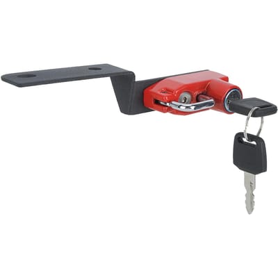 Motorfiets Modificatie Aluminiumlegering Helm Slot Montage Haak Geschikt voor 125 250 390 2017+(Rood )