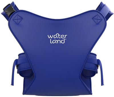 WaterLand Neopreen Baby Carrier/Draagzak - 4m/2j - 6/15kg - Pacific Blue
