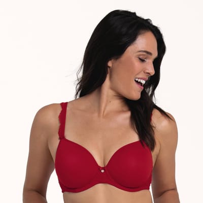 Rosa Faia Selma Spacer BH Red Rood 75 B