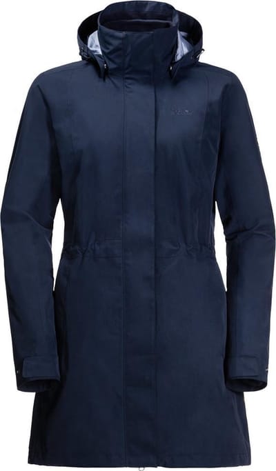 Jack Wolfskin Ottawa Outdoorjas Dames - Midnight Blue - Maat S