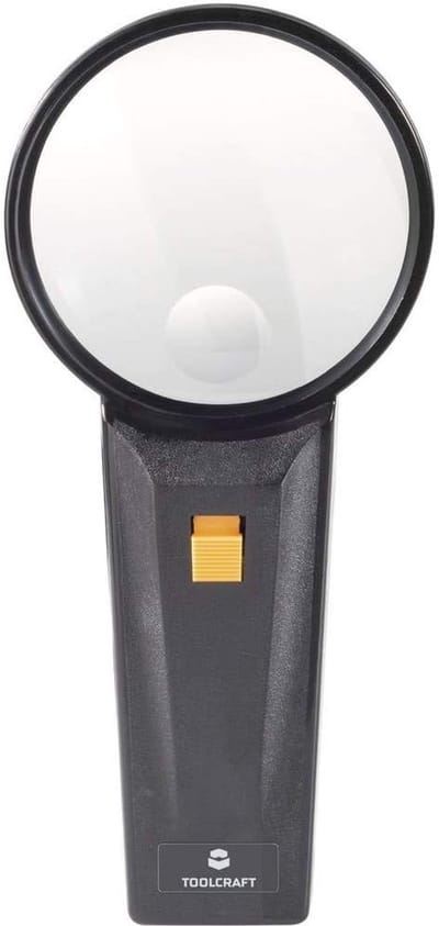 Vergrootglas met LED - Leesloep - Gedetailleerd Lezen - Dubbele Vergroting - 75 mm Lens
