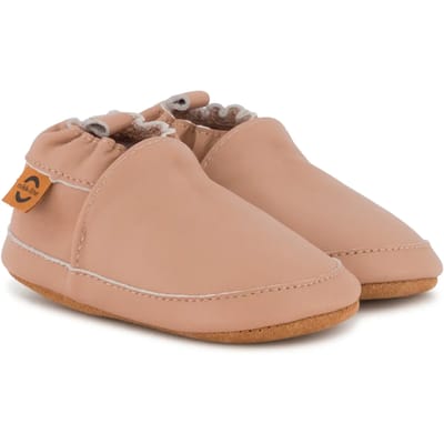 Leren babyschoenen voor meisjes Mikk-Line Solid