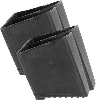 Laddervoet Beschermers - Antislip Rubber - Extra Stabiliteit - Duurzaam Materiaal - 4 Stuks - Zwart