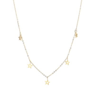Michelle Bijou - Ketting Sterretjes Goud