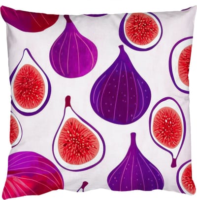 Sierkussens - Kussentjes Woonkamer - 50x50 cm - Vijgen - Roze - Paars