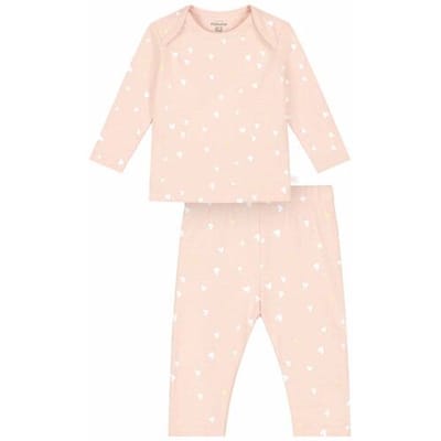 Prénatal baby pyjama hartjes Powder Pink 50 dames