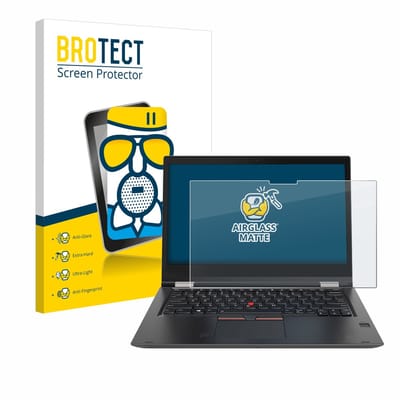 BROTECT - Screenprotector voor Lenovo ThinkPad Yoga X380 - Folie Beschermfolie Beschermglas matte