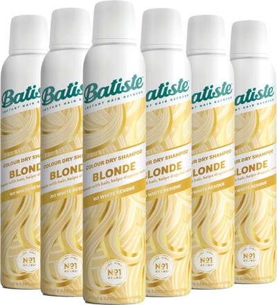 Batiste Droogshampoo Hint of Colour Light Blond - 6 x 200 ml - Voordeelverpakking