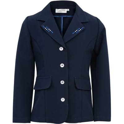 Meisjes wedstrijd softshell jasje voor paardrijden Cavalliera Purity Glow