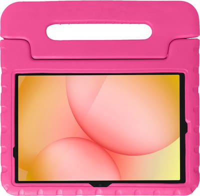 Hoesje - Geschikt voor Samsung Galaxy Tab A11 Plus - Kinderhoes Shockproof Bumper - Kidsproof Case - Tablet Hoes - Kinder Hoes Cover - Roze