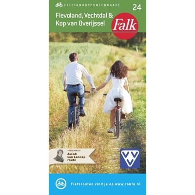 Falk fietskaart 24 Flevoland, Vechtdal en Kop van Overijssel