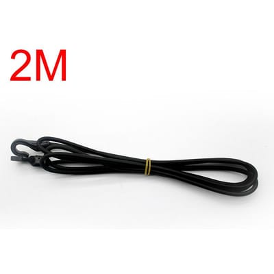 0,4 m / 1 m / 15 m / 2 m Corde Élastique Bungee Robuste avec Crochets en Plastique Étirables pour Bagages de Voiture, Tente, Kayak, Bateau, Canot, Vélos, Corde d'Attache