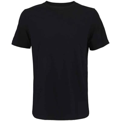 SOLS Unisex Tuner Gewoon T-Shirt (Diep zwart)