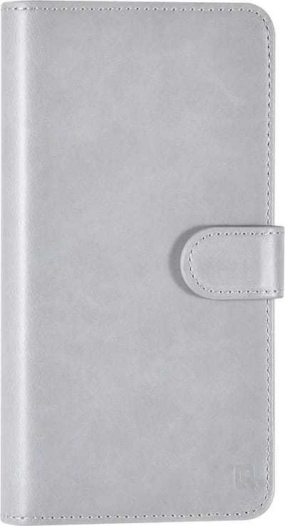 Multimedia & Accessoires Afneembare 2 in 1 PU Lederen Book Case Hoesje geschikt voor Apple iPhone 15 Pro Max – Grijs - Kaarthouder – Pasjes Houder – 3 Pasjes - Magneet Sluiting – Bookcase