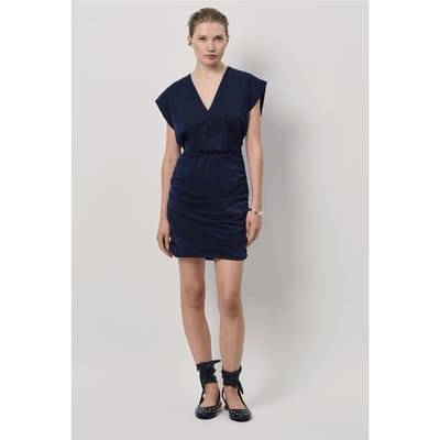 Dante6 Iseri Lurex Mini Dress Sapphire Blue Maat: XS | Mini Jurken Outlet | Dames | Blauw